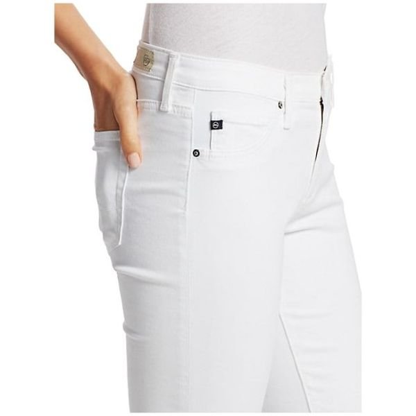 Mid Rise Crop Cigarette Pants