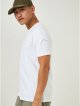 White Crew Neck Jersey T-Shirt