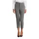 Gray Pinstripe Cropped Pants