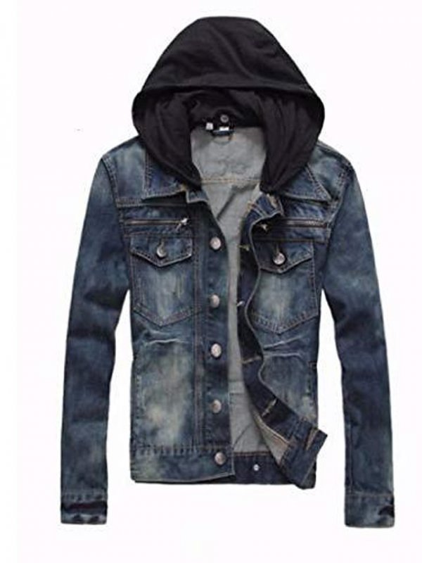 Men's Denim Jacket Slim Fit Casual Jacket